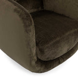 Nico Swivel Chair, Olive Green-Furniture - Chairs-High Fashion Home