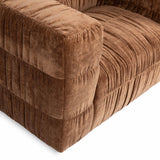 Afeela Swivel Chair, Bronze-Furniture - Chairs-High Fashion Home