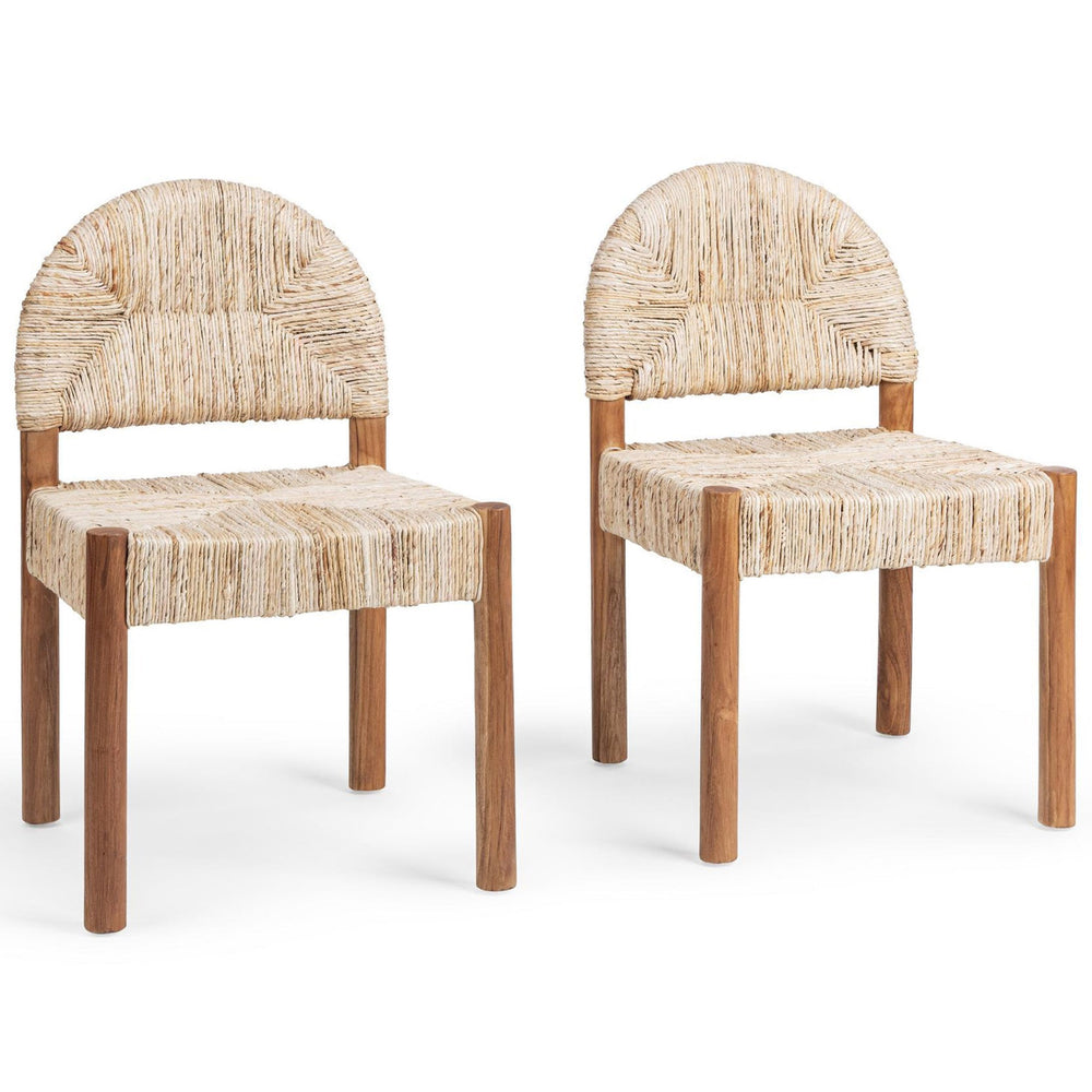 Elissa Dining Chair, Natural Reef, Set of 2