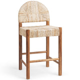 Elissa Counter Stool, Natural Reef