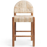 Elissa Counter Stool, Natural Reef