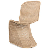 Isador Outdoor Dining Chair, Natural, Set of 2