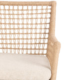 Marielle Outdoor Dining Chair, Natural, Set of 2