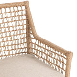Marielle Outdoor Dining Chair, Natural, Set of 2