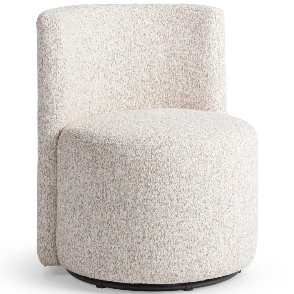 Solano Outdoor Swivel Dining Chair, Hushed Oat, Set of 2