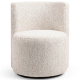 Solano Outdoor Swivel Dining Chair, Hushed Oat, Set of 2