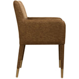 Conifer Dining Armchair, Set of 2, Camel-Furniture - Dining-High Fashion Home