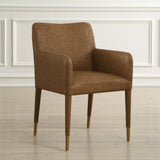 Conifer Dining Armchair, Set of 2, Camel-Furniture - Dining-High Fashion Home