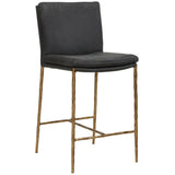 Ascend Counter Stool, Charcoal-Furniure - Benches-High Fashion Home