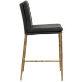 Ascend Counter Stool, Charcoal-Furniure - Benches-High Fashion Home