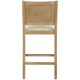 Interweave Counter Stool, Light Oak Ceruse-Furniure - Benches-High Fashion Home
