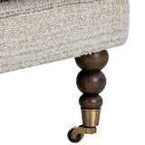 Chatsworth Accent Chair, Taupe Stripes-Furniture - Chairs-High Fashion Home