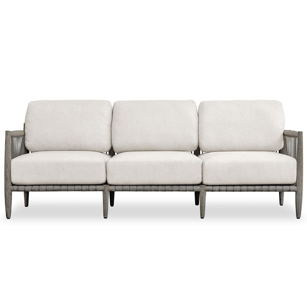 Borneo Outdoor Sofa, Oyster White-Furniture - Sofas-High Fashion Home