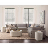 Caplan 5 Piece Sectional, Elite Charcoal