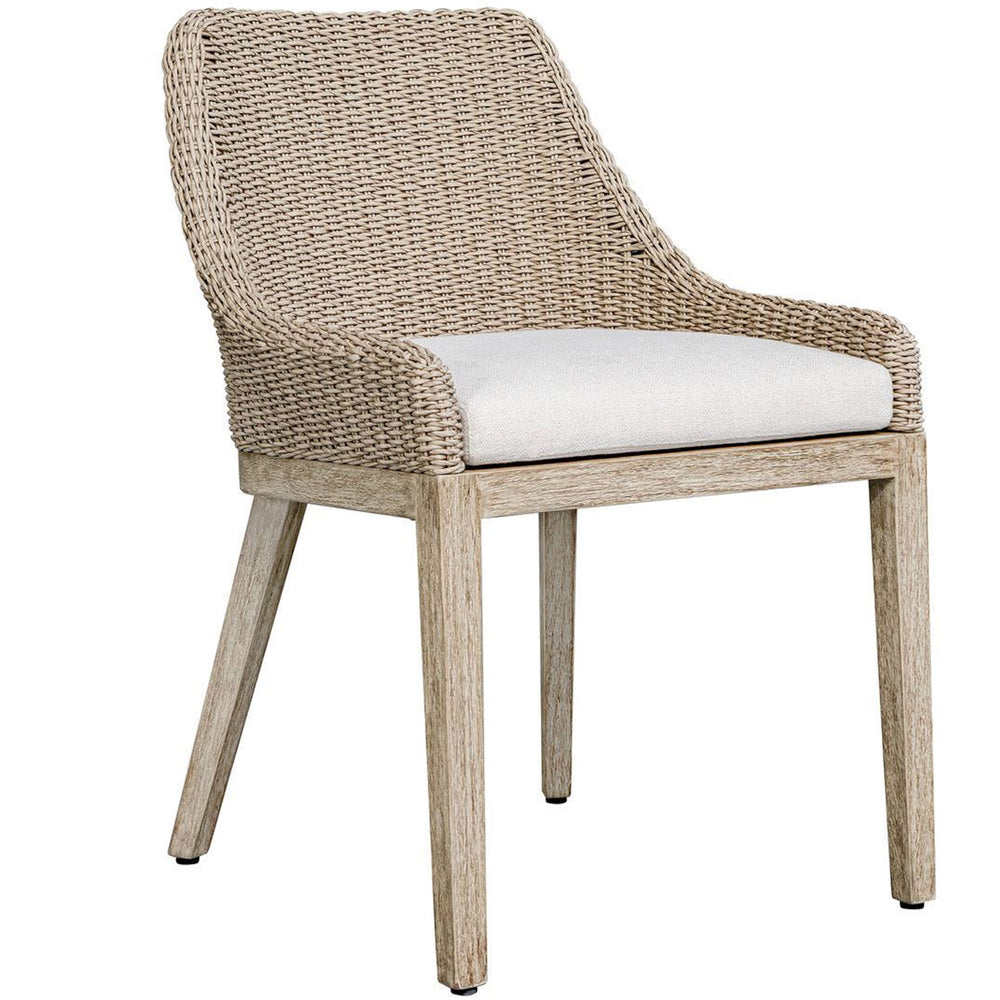 Paloma Outdoor Dining Chair, Oatmeal-Furniture - Outdoor-High Fashion Home