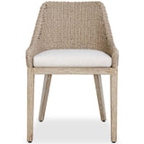 Paloma Outdoor Dining Chair, Oatmeal-Furniture - Outdoor-High Fashion Home