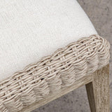 Paloma Outdoor Dining Chair, Oatmeal-Furniture - Outdoor-High Fashion Home