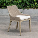 Paloma Outdoor Dining Chair, Oatmeal-Furniture - Outdoor-High Fashion Home