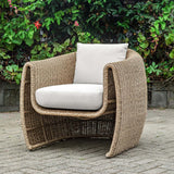 Tropic Outdoor Chair, Golden Flax-Furniture - Outdoor-High Fashion Home