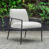 Thayer Outdoor Chair, Oyster White