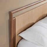 Corda King Bed, Brown-Furniture - Bedroom-High Fashion Home