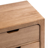 Laguna 2 Drawer Nightstand, Natural-Furniture - Storage-High Fashion Home