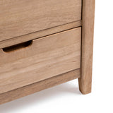 Laguna 2 Drawer Nightstand, Natural-Furniture - Storage-High Fashion Home