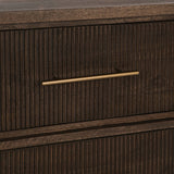 Westlake 2 Drawer Nightstand, Kona Brown