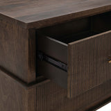 Westlake 2 Drawer Nightstand, Kona Brown
