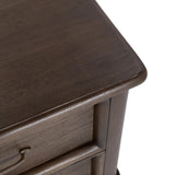 Brookside 2 Drawer Nightstand, Cocoa Brown