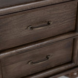 Brookside 2 Drawer Nightstand, Cocoa Brown