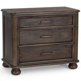 Brookside 3 Drawer Nightstand, Cocoa Brown