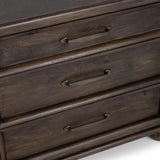 Brookside 3 Drawer Nightstand, Cocoa Brown