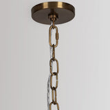 Amara Chandelier, Natural Rattan