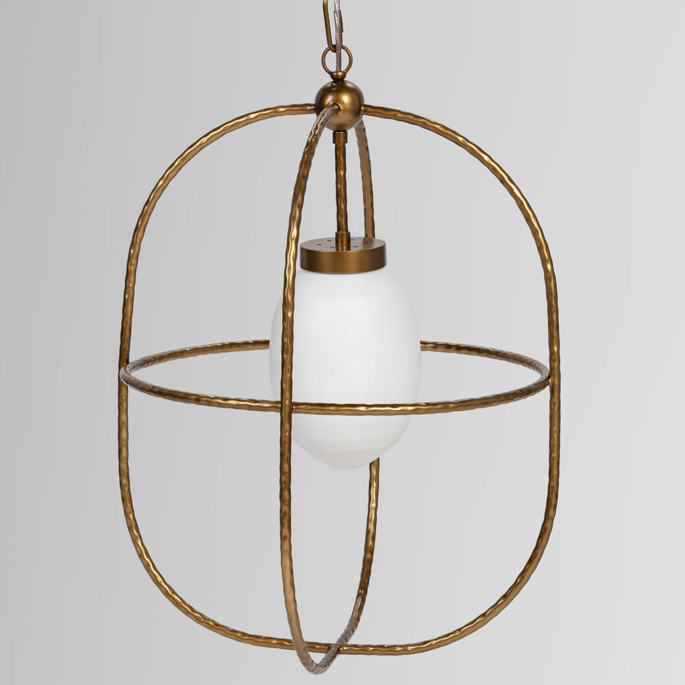 Elara Chandelier, Brass