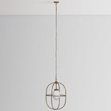 Elara Chandelier, Brass