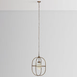 Elara Chandelier, Brass