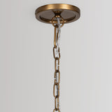 Elara Chandelier, Brass