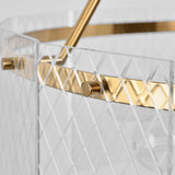 Genesis Round Chandelier, Gold-Lighting-High Fashion Home