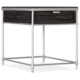 St. Armand Rectangular End Table, Black-Furniture - Accent Tables-High Fashion Home