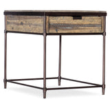 St. Armand Rectangular End Table, Light Natural-Furniture - Accent Tables-High Fashion Home