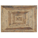 St. Armand Rectangular End Table, Light Natural-Furniture - Accent Tables-High Fashion Home