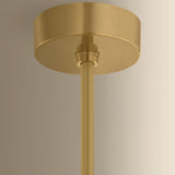 Hydra Chandelier, Vintage Brass