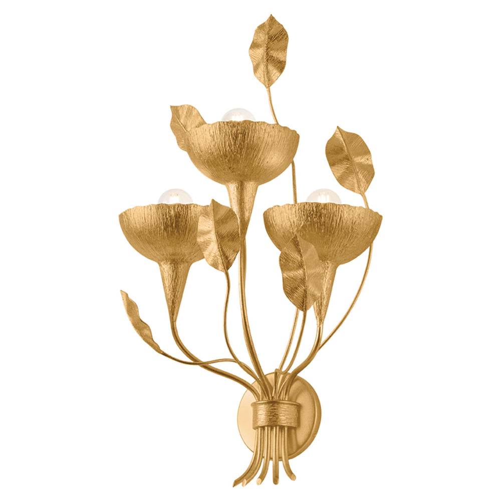 Innsbruck Wall Sconce, Vintage Gold Leaf