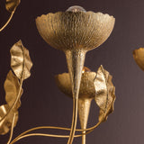 Innsbruck 6 Light Chandelier, Vintage Gold Leaf