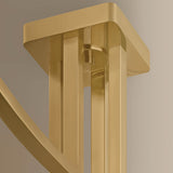Frankfurt Semi Flush, Vintage Brass