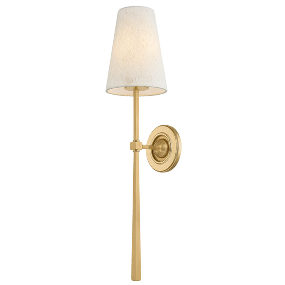 Cadiz Single wall Sconce, Vintage Brass