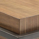 Collins Cocktail Table, Walnut