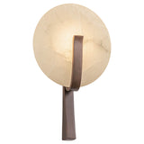 Thira Wall Sconce, Bronze Leaf