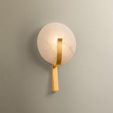 Thira Wall Sconce, Vintage Gold Leaf